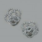 Natural Pave Diamond Floral Stud Earring 14k Gold Handmade Bridal Gift Jewelry. Natural Pave Diamond Floral Stud Earring 14k Gold Handmade Bridal Gift Jewelry.