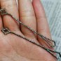 Pave Diamond Long Dangle Earring 925Silver 14k Gold Diamond Earring Wedding Gift