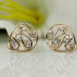 14k Solid Gold Diamond Stud Earring Birthday Gift Natural Diamond Earring Stud.