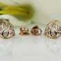 14k Solid Gold Diamond Stud Earring Birthday Gift Natural Diamond Earring Stud.