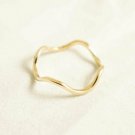 14k Solid Gold Plain Band Ring Knuckle Charm Delicate Ring Minimalist Gift NS89.