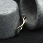 14k Solid Gold Plain Band Ring Knuckle Charm Delicate Ring Minimalist Gift NS89.
