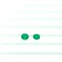 Sandawana Emerald Set Of 2Pc Natural Green Emerald Pair CERTIFIED Emerald Stone.