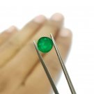 Sandawana Emerald 1.15 Cts Natural Round Emerald Cut Stone CERTIFIED Excellent. Sandawana Emerald 1.15 Cts Natural Round Emerald Cut Stone CERTIFIED Excellent.