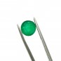 Sandawana Emerald 1.15 Cts Natural Round Emerald Cut Stone CERTIFIED Excellent.