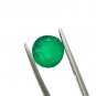 Sandawana Emerald 1.15 Cts Natural Round Emerald Cut Stone CERTIFIED Excellent.