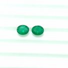 Sandawana Emerald 2Pc Set Natural Green Emerald Cut Stone Pair Rare Mine Emerald Sandawana Emerald 2Pc Set Natural Green Emerald Cut Stone Pair Rare Mine Emerald