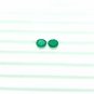 Sandawana Emerald 2Pc Set Natural Green Emerald Cut Stone Pair Rare Mine Emerald