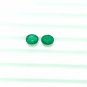 Sandawana Emerald 2Pc Set Natural Green Emerald Cut Stone Pair Rare Mine Emerald