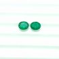 Sandawana Emerald 2Pc Set Natural Green Emerald Cut Stone Pair Rare Mine Emerald