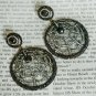 Pave Diamond Spider Web Earring Diamond Dangle Earring 14k Gold 925 Silver ND4.