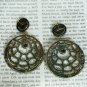 Pave Diamond Spider Web Earring Diamond Dangle Earring 14k Gold 925 Silver ND4.