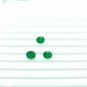 Sandawana Emerald 3Pc Natural Emerald Oval Shape CERTIFIED Emerald Cut Stone.