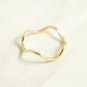 14k Solid Gold Plain Band Ring Knuckle Charm Delicate Ring Minimalist Gift NS878