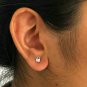 Lock And Key Body Piercing 14k Solid Gold Diamond Nose Ear Piercing Jewelry Gift