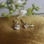 Lock And Key Body Piercing 14k Solid Gold Diamond Nose Ear Piercing Jewelry Gift