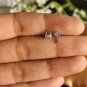 Lock And Key Body Piercing 14k Solid Gold Diamond Nose Ear Piercing Jewelry Gift