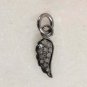 Natural Pave Diamond Angel Wing Charm 925 Sterling Silver Diamond Charms Pendant