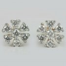 Natural Diamond Stud Earring 14k Gold Wedding And Party Jewelry Anniversary Gift Natural Diamond Stud Earring 14k Gold Wedding And Party Jewelry Anniversary Gift