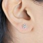 Natural Diamond Stud Earring 14k Gold Wedding And Party Jewelry Anniversary Gift