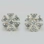 Natural Diamond Stud Earring 14k Gold Wedding And Party Jewelry Anniversary Gift
