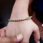 Bracelet With Earring Set 925 Silver Garnet Bracelet Fashion Women Jewelry.