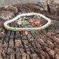 Bracelet With Earring Set 925 Silver Garnet Bracelet Fashion Women Jewelry.