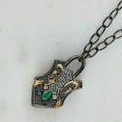 Natural Diamond Padlock Necklace 925 Sterling Silver Everyday Fashion Pendant. Natural Diamond Padlock Necklace 925 Sterling Silver Everyday Fashion Pendant.