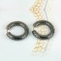 Natural Pave Diamond 14k Gold Hoop Earring 925 Silver Diamond Earring NS28.