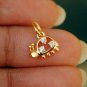 Ladybug Diamond Pendant Necklace 14k Gold Diamond Tiny Ladybug Pendant Charm.