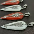 Pave Diamond 925 Silver Enamel Paint Arrow Pendant Jewelry Wholesale Jewelry. Pave Diamond 925 Silver Enamel Paint Arrow Pendant Jewelry Wholesale Jewelry.