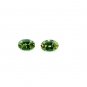 Demantoid Garnet 6x4 oval pair  set of 2  Excellent Cut Demantoid Garnet Jewelry