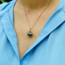 Rosecut Diamond Pendant Necklace 925 Sterling Silver Necklace Victorian Pendant. Rosecut Diamond Pendant Necklace 925 Sterling Silver Necklace Victorian Pendant.