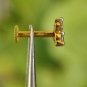 Three Diamond Nose Piercing 14k Solid Gold Tiny Body Piercing Nose Ear Stud Gift