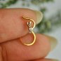 14k Gold Nose Piercing Natural Diamond Body Piercing Jewelry Birthday Gift.