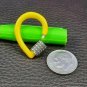 Pave Diamond Pear Drop Enamel Carabiner Lock 925 Silver Lock Screw Findings Lock