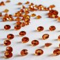 Spessartite Garnet Oval Shape Loupe Clean Cut Stone 3x4mm Oval Spessartine Stone