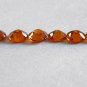 Spessartite Garnet ,Mandrin Garnet,4mm Loop Clean Price Listed For Each Piece