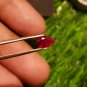 Mozambique Ruby 0.83 cts Blood Red UNHEATED 100%Natural Ruby AAA+Color CERTIFIED