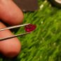 Mozambique Ruby 0.83 cts Blood Red UNHEATED 100%Natural Ruby AAA+Color CERTIFIED