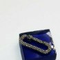 Full Pave Diamond Rosecut Diamond Paper Clip Design Clasps 925 Silver Handmade.
