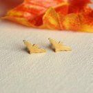 Batman Piercing Jewelry 14k Solid Gold Nose Ear Piercing Jewelry Dainty Earring.