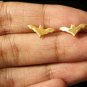 Batman Piercing Jewelry 14k Solid Gold Nose Ear Piercing Jewelry Dainty Earring.