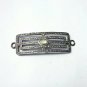 Pave Diamond Connector Pave Diamond Rosecut Connector 925 Silver Handmade Design