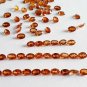Spessartite Garnet Oval Shape Loupe Clean Cut Stone 6x4mm Oval Spessartine Stone