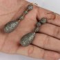 Beads Earring Pave Diamond Earring 14k Gold&925 Silver Diamond Handmade Earring.