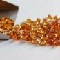 Spessartite Garnet ,Mandrin Garnet,4mm Loop Clean Price Listed For Each Piece N8