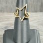 14k Solid Gold Diamond Star Ring Star Cocktail Ring Engagement Gift Diamond Ring