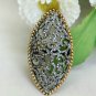 Pave Diamond Marquise Ring 925 Silver Diamond Wedding Ring 14k Gold Fine Jewelry
