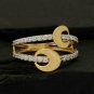 Si Diamond Band Handmade 14k Solid Gold Engagement Ring Fine Diamond Jewelry.